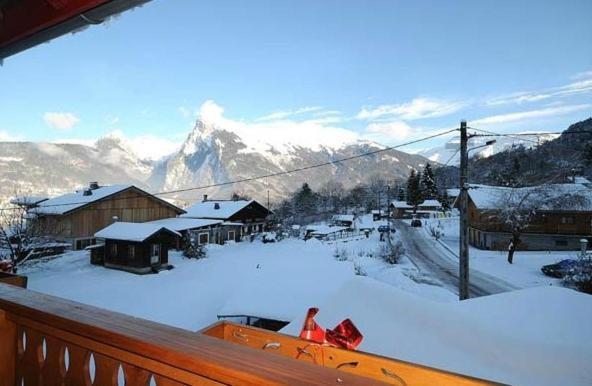 Hotel La Boule De Neige Samoëns Esterno foto