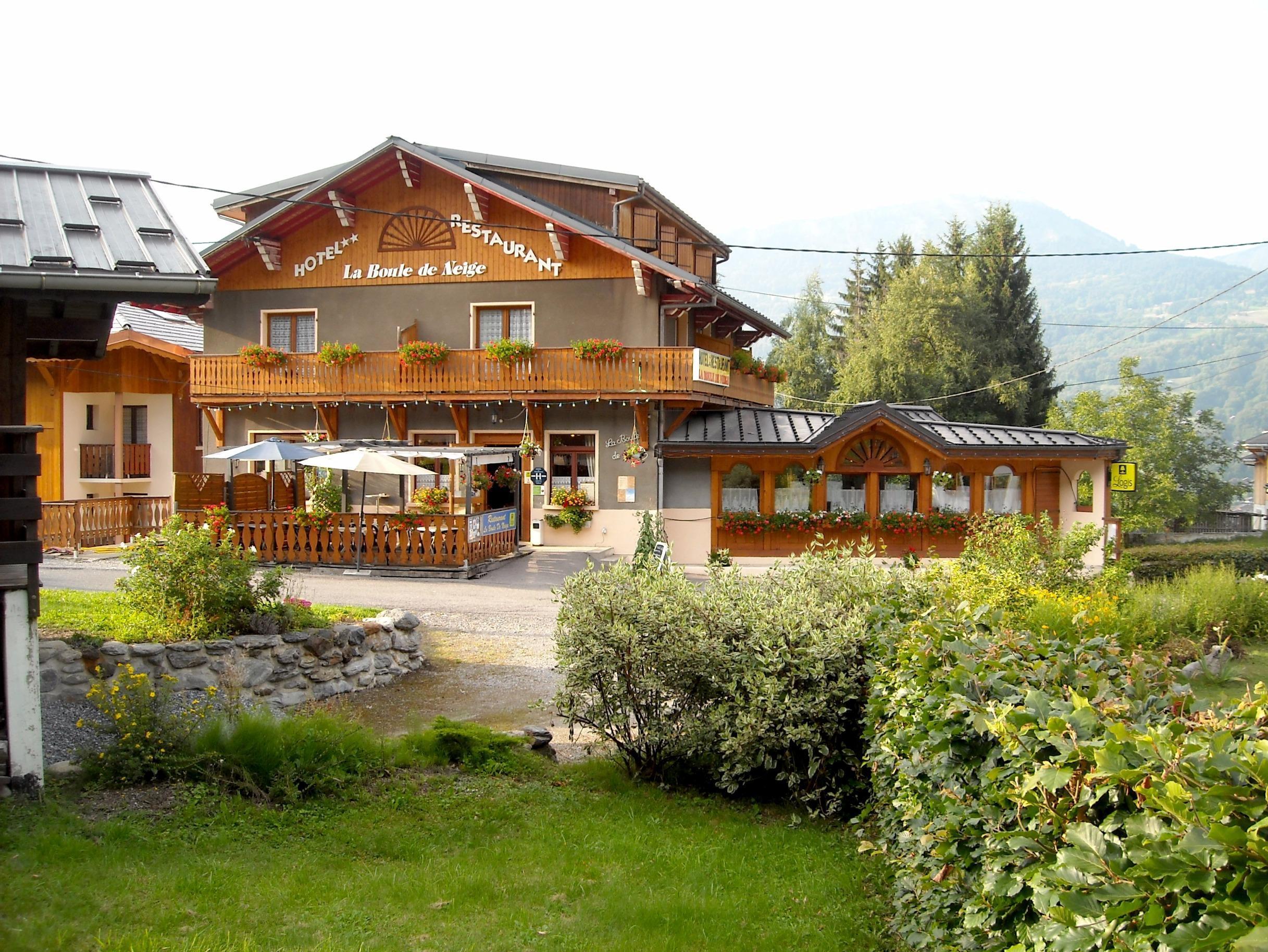 Hotel La Boule De Neige Samoëns Esterno foto
