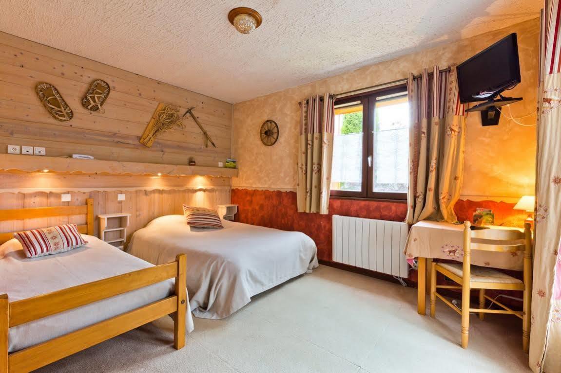 Hotel La Boule De Neige Samoëns Esterno foto
